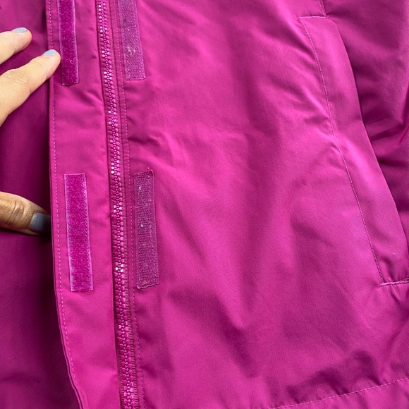 Champion Women's Fuchsia Rain Jacket Size Small - Picture 11 of 15